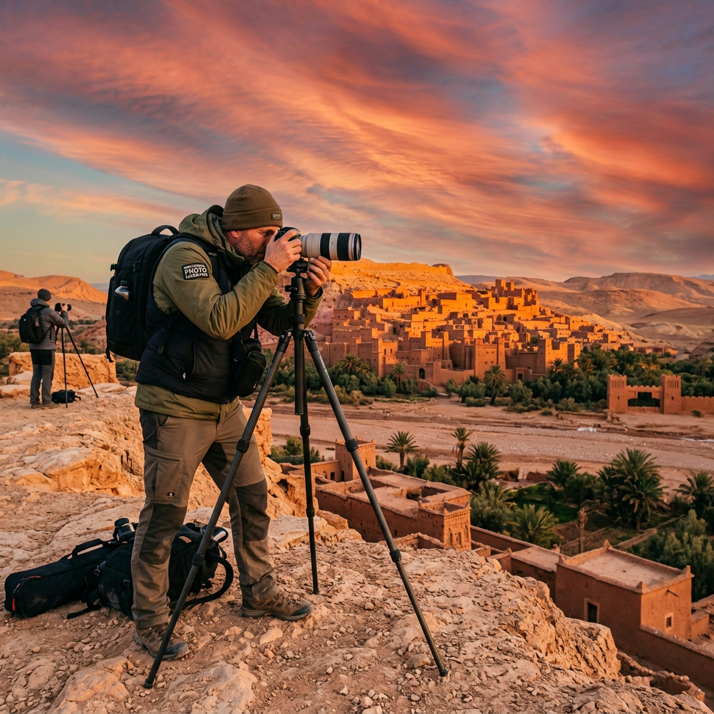 Morocco photography expedition — Sahara golden hour